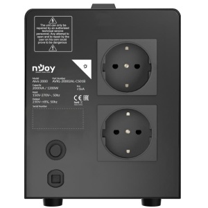 Stabilizator tensiune nJoy 2000VA Alvis - Img 8