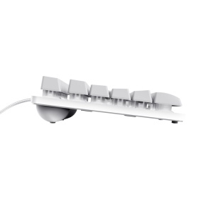 Tastatura Trust GXT833W Thado, alb - Img 3