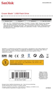 USB 128GB SANDISK SDCZ50-128G-B35 - Img 11