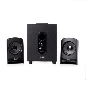 Boxe Spacer 2.1, 20W RMS, cu fir - Img 1