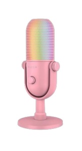 Microfon Razer Seiren V3 Chroma RGB roz - Img 5
