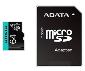 MICROSDHC 64GB AUSDX64GUI3V30SA2-RA1 - Img 1