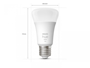PHILIPS HUEW 9.5W A60 E27 EU 75W - Img 3