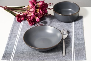 SET 6 F.ADANCI, CERAMICA 20 CM, CALYPSO - Img 2