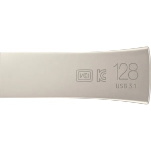 SM USB 128GB BAR PLUS MICRO 3.1 SILVER - Img 1