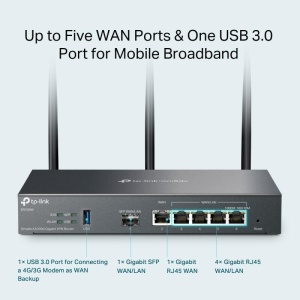 TPL AX3000 WAN VPN ROUTER ER706W - Img 11