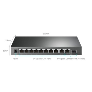 TPL SW 10P-GB 8 POE MANAGED SWITCH - Img 5