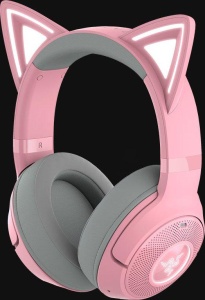Casti Razer Kraken Kitty V2 Quartz Ed BT - Img 1