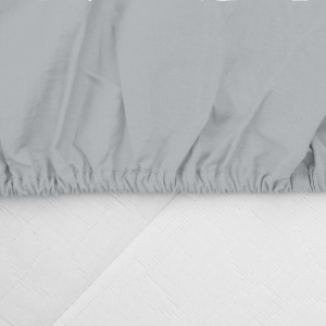 CEARCEAF PAT CU ELASTIC 160X200 CM GRI - Img 3