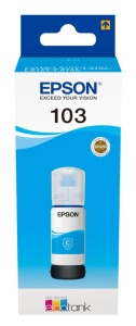 EPSON 103 ECOTANK CYAN INK BOTTLE - Img 3