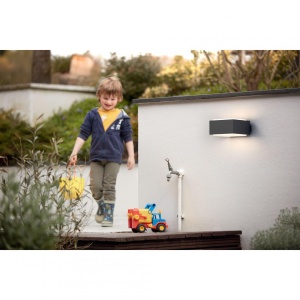 HEDGEHOG WALL LANTERN ANTHRACITE 1X42W - Img 3