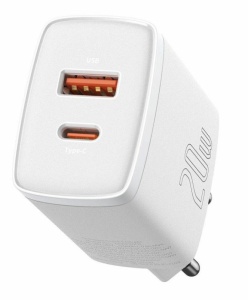 Incarcator Baseus Compact, QC 20W, alb - Img 2