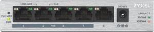 ZYXEL GS1005-HP 5PORT POE DESKTOP SWITCH - Img 3