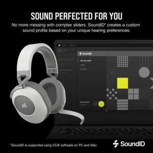 Corsair HS32 WIRELESS HEADSET WHITE V2 - Img 10
