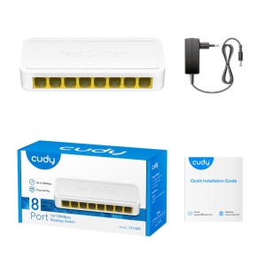 CUDY 8-Port 10/100 Mbps Desktop Switch - Img 4