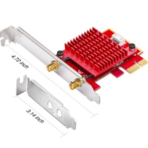 CUDY AX5400 Wi-Fi 6E PCI Express Adapter - Img 3