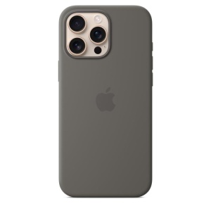 IPHONE 16 PRO MAX SI CASE STONE GRAY-ZML - Img 1