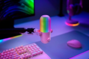 Microfon Razer Seiren V3 Chroma RGB roz - Img 7