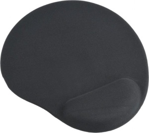 Mousepad Gembird cauciuc si gel negru - Img 1