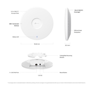 TPLINK AP BE11000 CEILING / WALL EAP772 - Img 11