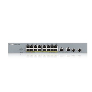 ZYXEL GS1350-18HP 16-PORT GBE POE SWITCH - Img 2