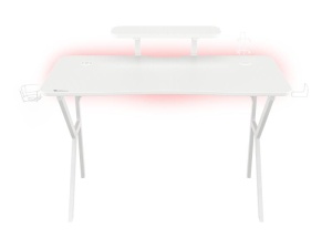 Birou gaming Genesis Holm 320 RGB alb - Img 2