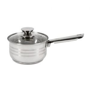 CASEROLA INOX+CAPAC 16X9.5CM,1.9L, MYRA - Img 1