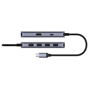 CUDY 6-IN-1 USB-C Hub with 4K HDMI - Img 4