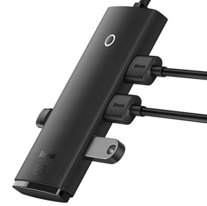 Hub extern Baseus Lite WKQX030301, negru - Img 3
