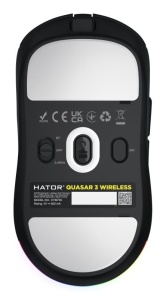 Mouse wireless Hator Quasar 3, negru - Img 3