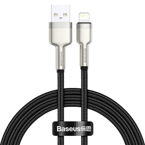 Cablu Baseus Cafule USB-Lighting, negru - Img 1