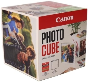 CANON PP-201 13x13CM PHOTO CUBE WH/BL - Img 1