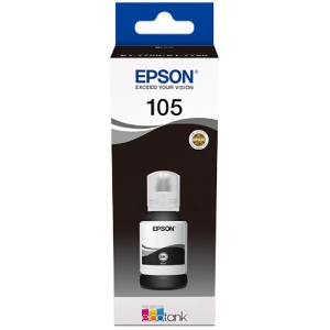 EPSON 105 ECOTANK BLACK INK BOTTLE - Img 1