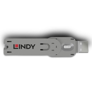 Lindy USB Type A Port Blocker Key, alb - Img 6