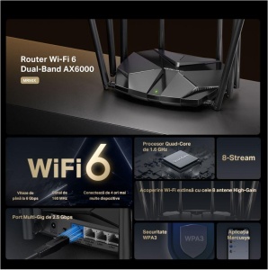 MERCUSYS MR90X AX6000 WIFI 6 ROUTER - Img 3