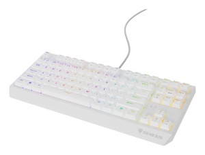 Tastatura Genesis Thor 230 TKL R alb - Img 2