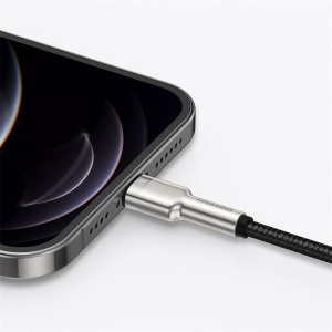 Cablu Baseus Cafule USB-Lighting, negru - Img 10