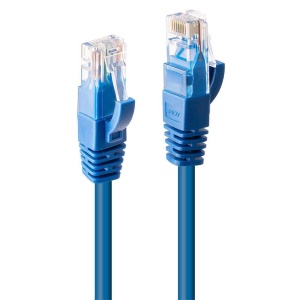 Cablu Lindy 2m Cat.6 U/UTP, Blue - Img 2