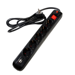 PRELUNGITOR SPACER SCHUKO x5 16A USB - Img 3