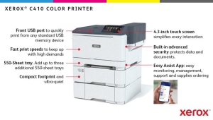 XEROX C410V_DN COLOR A4 PRINTER - Img 11