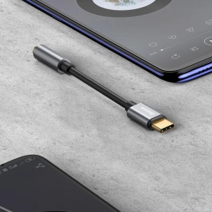 Cablu Adaptor Baseus Type C-Jack 3.mm - Img 3