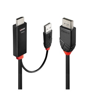 Cablu Lindy 1m HDMI la DisplayPort - Img 1