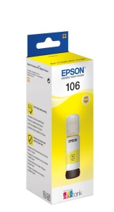 EPSON 106 ECOTANK YELLOW INK BOTTLE - Img 4