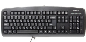 Tastatura A4Tech KB-720 cu fir, negru - Img 2