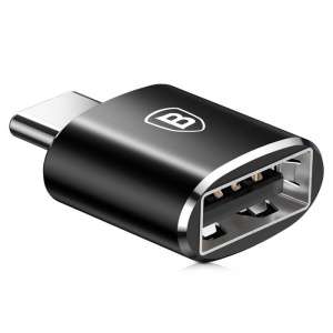 Adaptor Baseus Mini OTG CATOTG-01, negru - Img 2