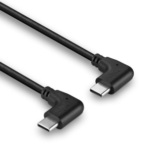 Cablu Lindy USB C 2 x 90° 1m negru - Img 8