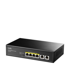 CUDY 6-Port Gigabit PoE+ Switch 65W - Img 3