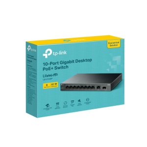 TP-LINK 10-PORT GIGABIT SWITCH 8-PoE+ - Img 9