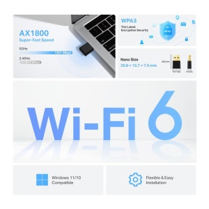 TP-Link Archer TX20U Nano WLAN 1800 Mbit - Img 5