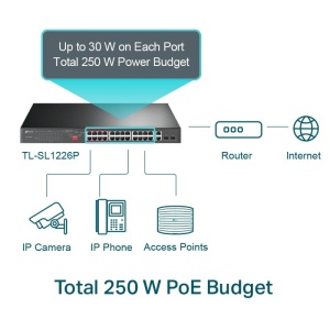 TPL SW 24P-FE 2P-GB UNMNGD RM POE - Img 4